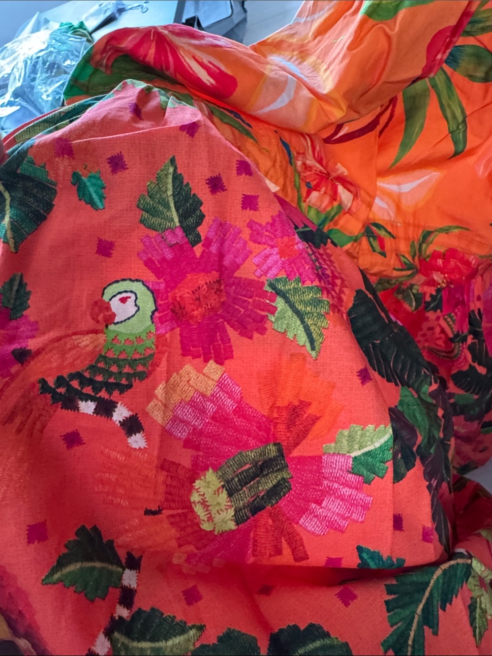 FARM Rio Mixed Warm Prints Maxi Dress - Picture 6 of 12
